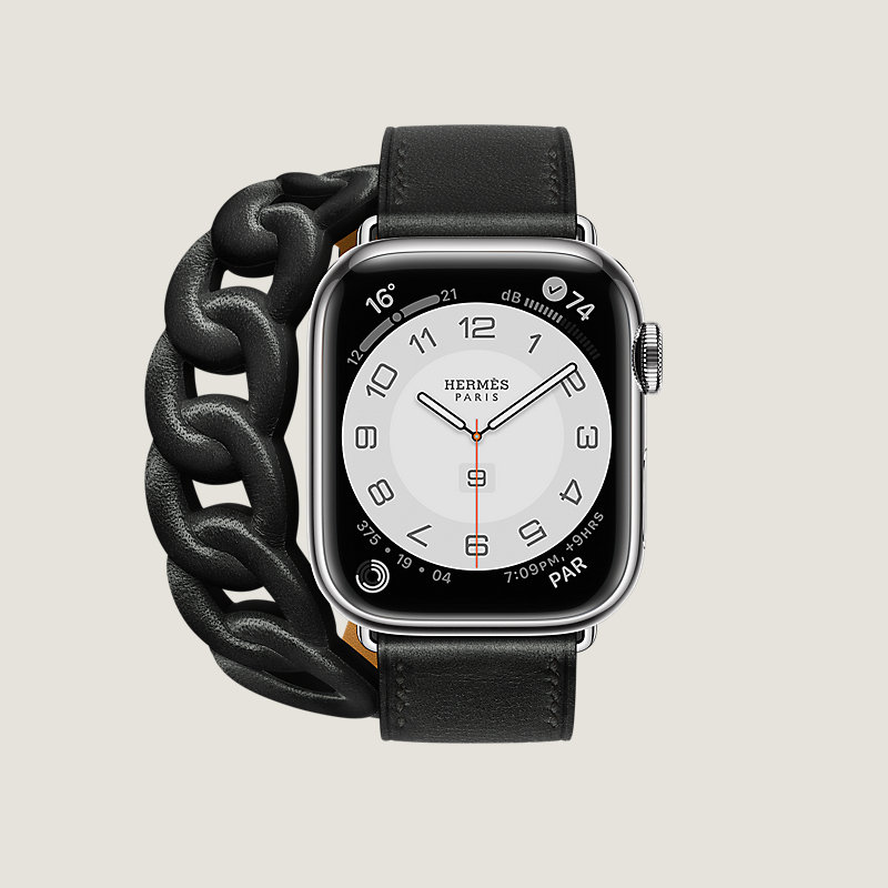 Series 8 case & Band Apple Watch Hermès Double Tour 41 mm